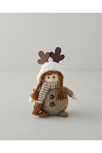 English Home Angel Dekoratif Obje 15 cm Kahve