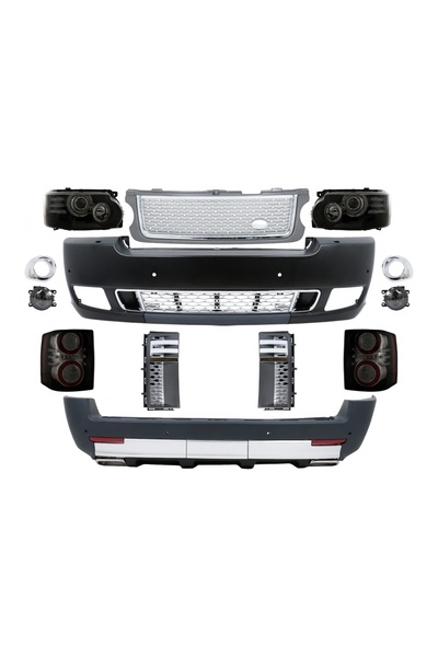 tuningset Kit caroserie compatibil cu Land Range Rover Vogue L322 2010-2012 C...