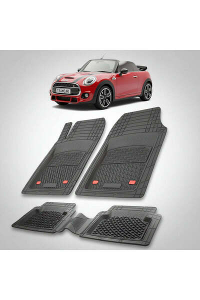 TEAMCAR ®   Covorașe auto, tip tavă, compatibile cu MINI Convertible F57 (201...