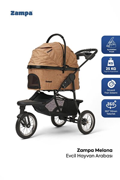 Zampa Melona Kedi & Köpek Arabası