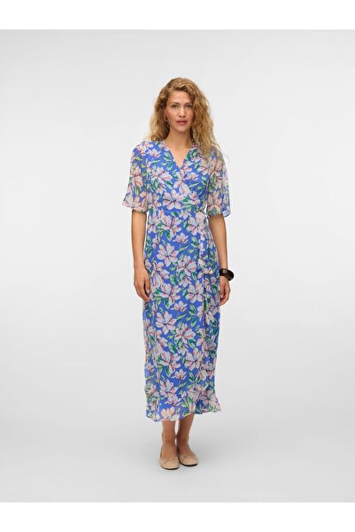 Vero Moda Kleid VMZILLE Langes Kleid