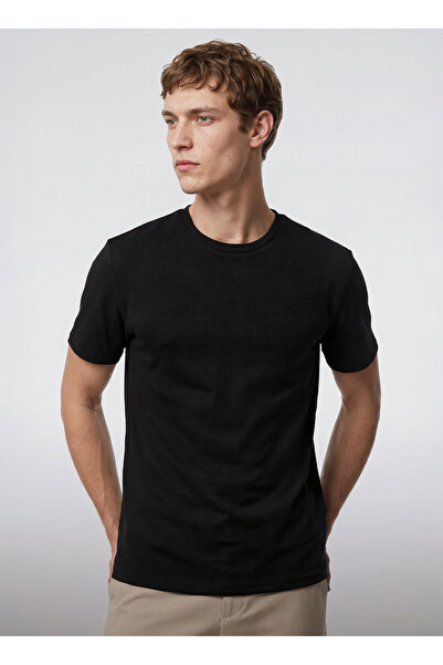 ALTINYILDIZ CLASSICS Siyah Erkek Slim Fit T-Shirt ACE091262933