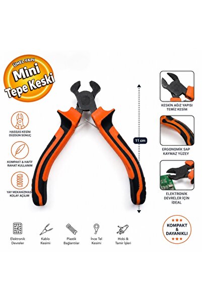 Emge Emg Mini Elektronikçi Tepe Keski 110 mm