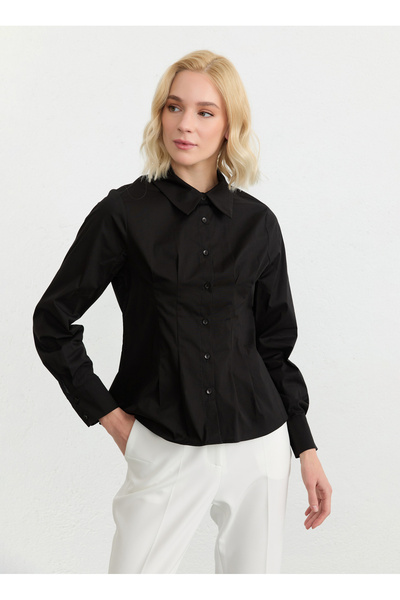 Selen Siyah Kadın Bluz 26YSL8331