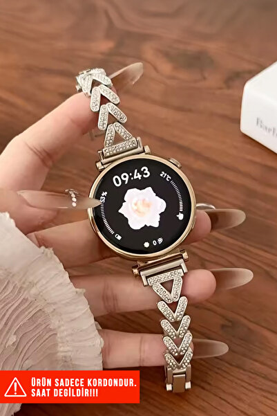 Nezih Case Huawei Watch GT4 / GT5 / GT6 41mm / GT5 Pro 42mm Uyumlu Şık Mücevh...