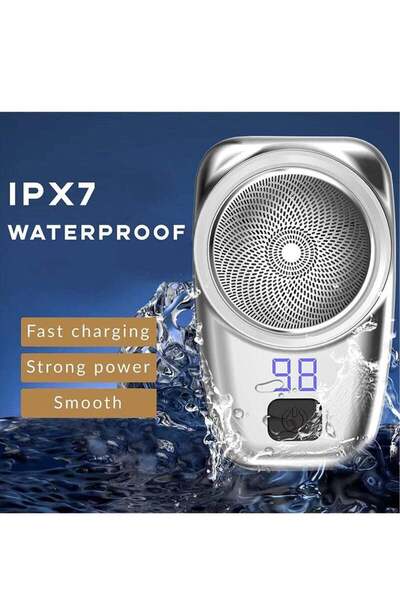Arabest Mini Portable Electric Shaver,Waterproof USB Rechargeable Face Shaver...