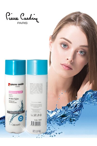 Pierre Cardin Face Cleansing Milk 200 Ml - Nemlendirici Yüz Temizleme Sütü