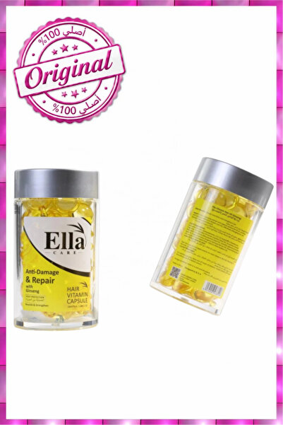ella care Original Elaa Vitamin Hair Oil Capsules Ginseng Hair Growth Oil for...