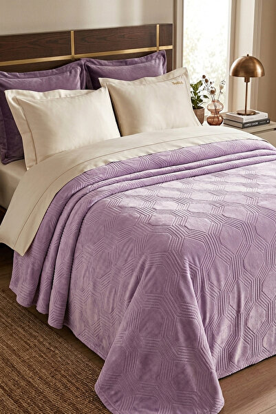 Özdilek Διπλή κουβέρτα μοντέρνα Art Deco Lavender