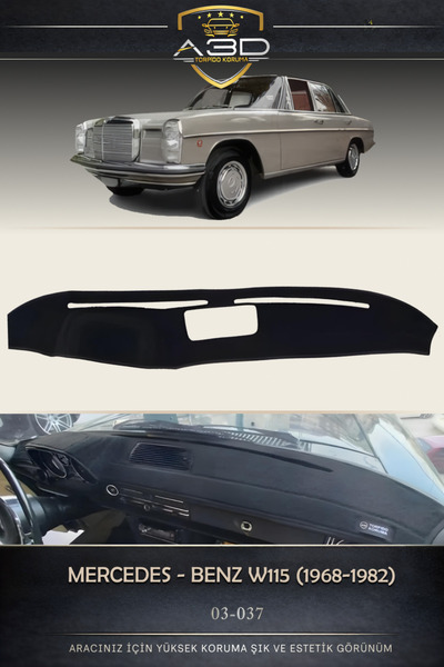 A3D TORPİDO KORUMA غطاء حماية أمامي لسيارة مرسيدس بنز W115، لوحة حماية صندوق ...
