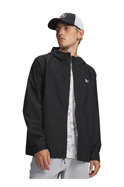 Under Armour Siyah Erkek Yağmurluk 6009583-001 M Cloudstrike Jacket