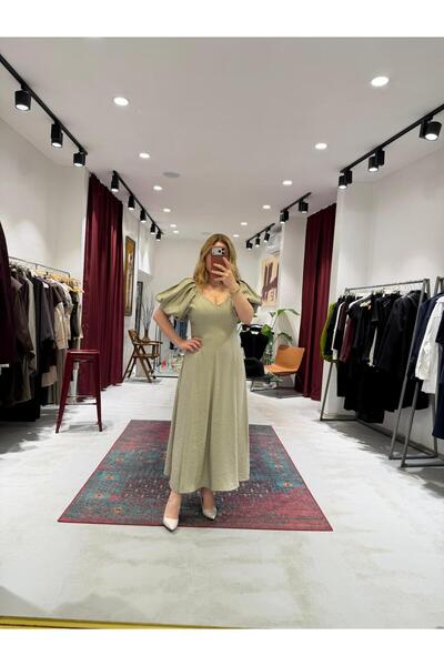 EFİL Rochie cu mânecă cu balon