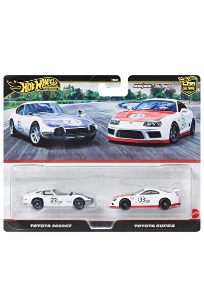 HOT WHEELS Set Car Culture 2’li – Model turnat sub presiune premium Toyota 20...