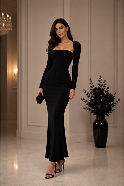 OEM Rochie maxi cu bolero