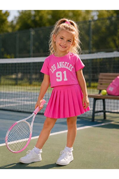 My Kids Wear Σετ κοριτσίστικη φούστα με στάμπα