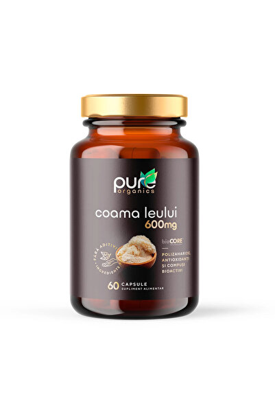 pureorganics Лъвска грива 50% полизахариди – Памет и фокус |   60 капсули