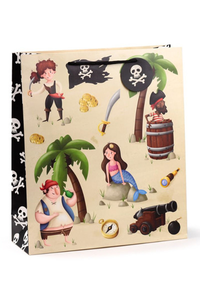 Puckator Pungă cadou XL - Pirații Jolly Rogers