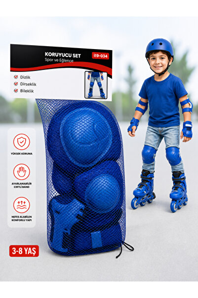 Pazarcan F-Sport Dizlik Dirseklik Set