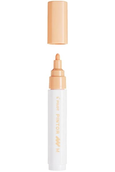 Pilot Marker de vopsea Pintor, vârf rotund M 1.4 mm, portocaliu pal