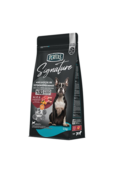 Sİgnature Hrană uscată câini adulți talie mică cu miel și orez 12 kg, super p...