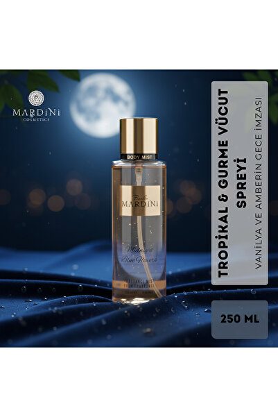 Berdan Mardini Midnight Blue Flowers Vücut Spreyi 250 ml - Tropikal Meyveli &...