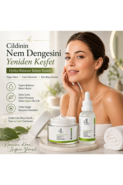 dl d line laboratories Hydro-balance Skin Care Serum, Serum Containing Hyalur...
