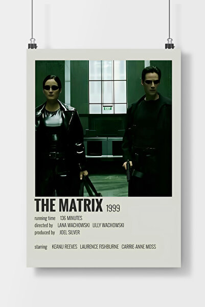 Luna Marissa The Matrix Poster Çerçevesiz Duvar Posteri
