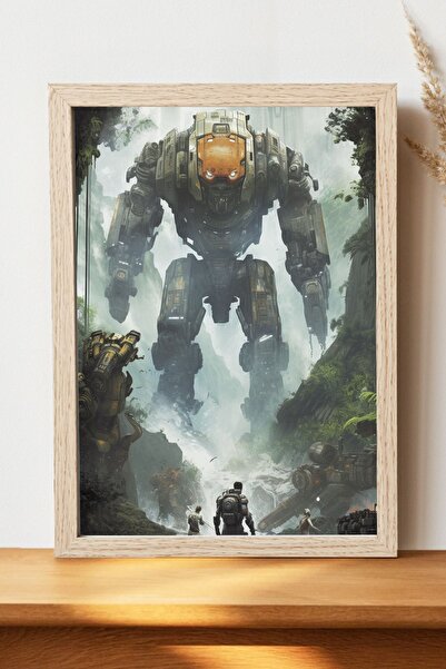 Luna Marissa Φωτεινό χαρτί - Αφίσα παιχνιδιού Titanfall χωρίς πλαίσιο