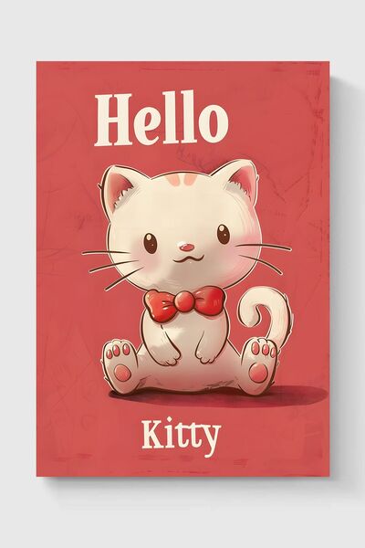 Luna Marissa Αφίσα Hello Kitty χωρίς πλαίσιο τοίχου
