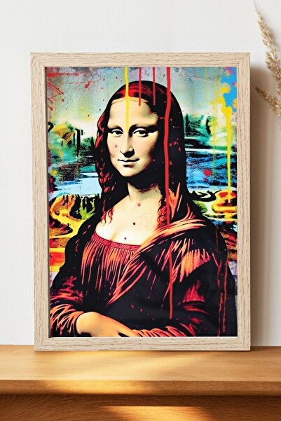 Luna Marissa Αφίσα Mona Lisa - Αφίσα τοίχου από γυαλιστερό χαρτί χωρίς πλαίσιο