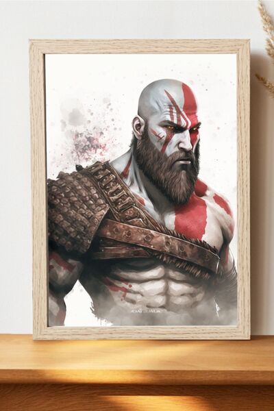 Luna Marissa Αφίσα God Of War - Αφίσα παιχνιδιού από χοντρό χαρτί χωρίς πλαίσιο