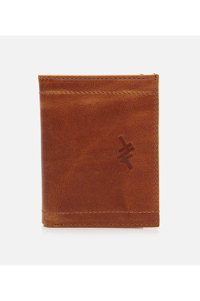 Hotiç Genuine Leather Tan Men's Wallet