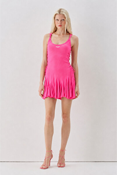Sagaza Studio Ss6000 Strappy Side Tie Mini Dress