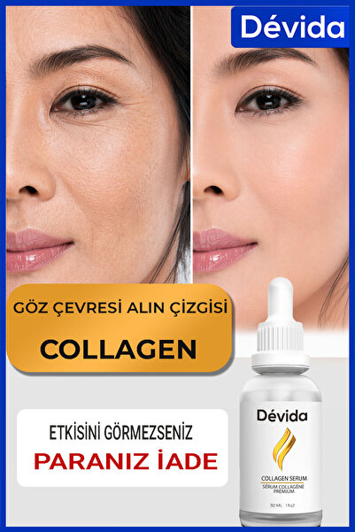 Devida Kırışıklık Karşıtı Serum Botox Etkili Göz Çevresi ve Kaz Ayağı İçin Ko...