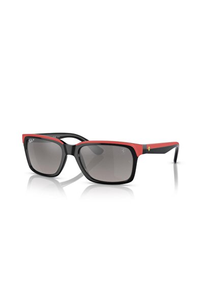 Ray-Ban RB 4393M F6015J 56 Scuderia Ferrari Polarize Güneş Gözlüğü