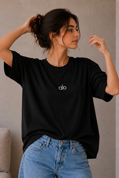 ZAVIXO - Tricou oversize imprimat pentru femei, 100% bumbac |   Obțineți o mă...