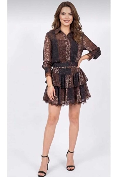 Volans Moda 35539 Lace Detail Dress