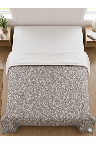 ŞENER HOME Vintage Floral Pattern Printed 200X240 Cm. Double (Battal) Single ...