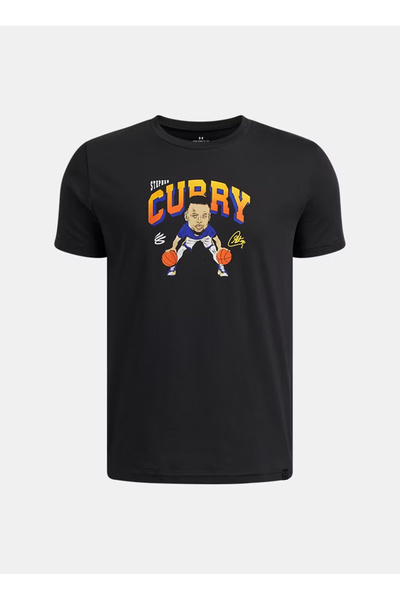 Under Armour Siyah Erkek Çocuk Baskılı T-Shirt 6011260-0010Curry Yth Animated...