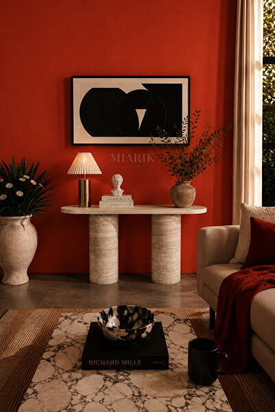 MIARIK DESIGN Traverten Soleıl Mermer Dresuar