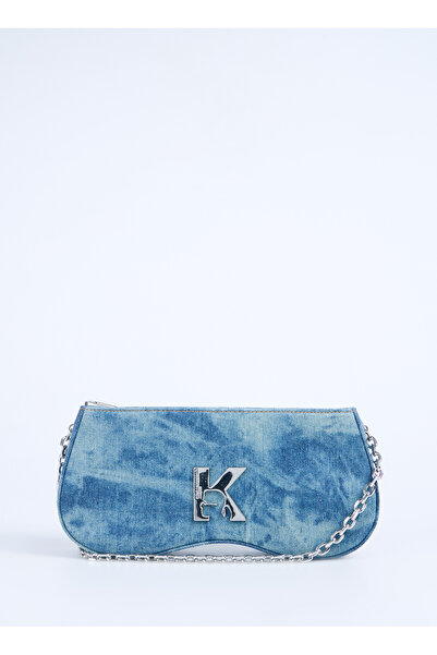 Karl Lagerfeld Jeans Mavi Kadın Omuz Çantası A3W302192ai