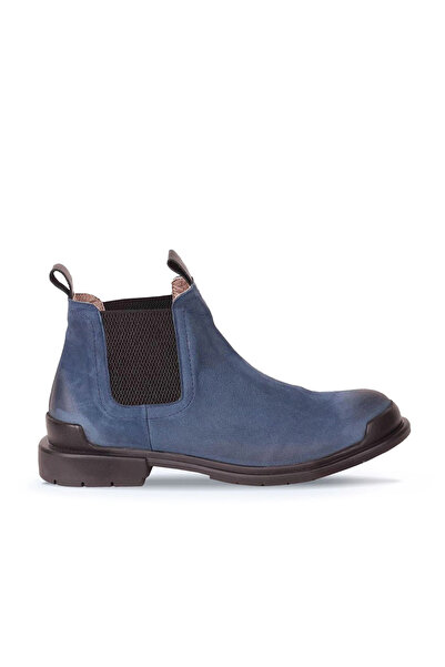 Bueno Shoes 01wr0901 Model Ghete de damă din nubuc albastru