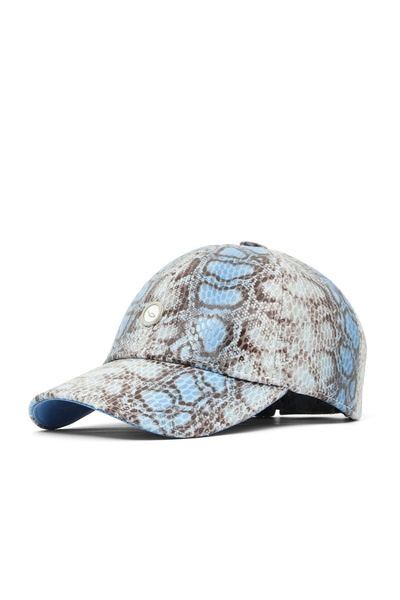 Bueno Shoes Blue Tifani Leather Women's Hat