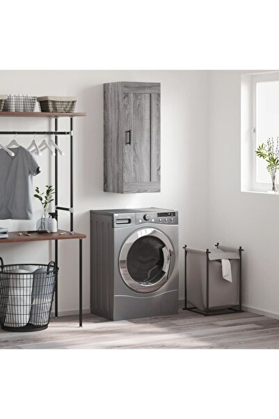 Concept Dulap de perete, gri sonoma, 34,5x34x90 cm, lemn prelucrat