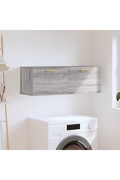 Concept Dulap de perete, gri sonoma, 100x36,5x35 cm, lemn prelucrat