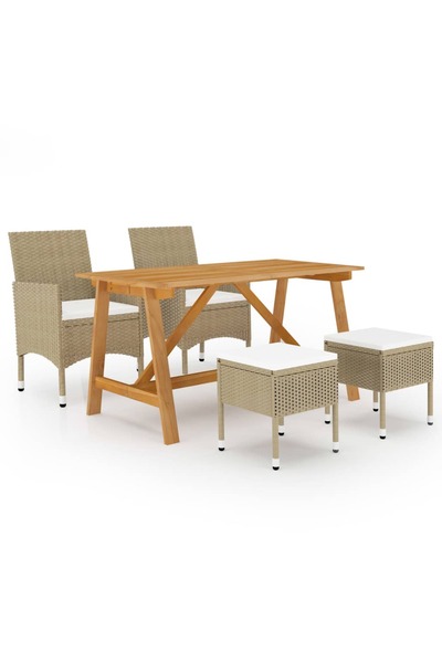 Concept Set mobilier de grădină, 5 piese, bej
