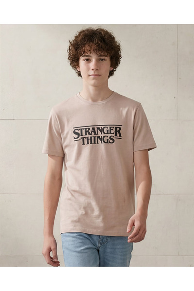 REDTAG تيشيرت بيج للأولاد الكبار من مسلسل Stranger Things