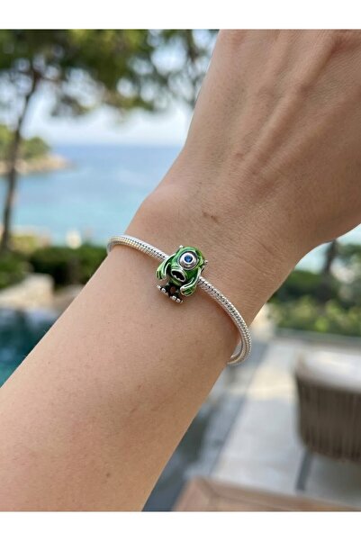 My Story Disney Pixar Mike Wazowski Gümüş Charm