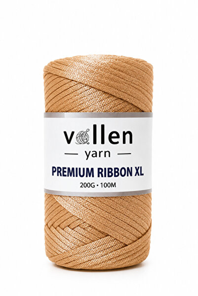 vollen yarn Premium 200gr/4mm Polyester Ribbon Ip,makrome Ipi,çanta Ipi,hobi ...
