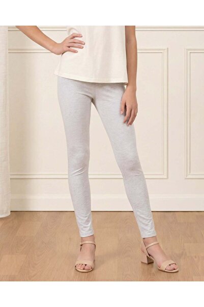 REDTAG Senior Girls Grey Basic Leggings